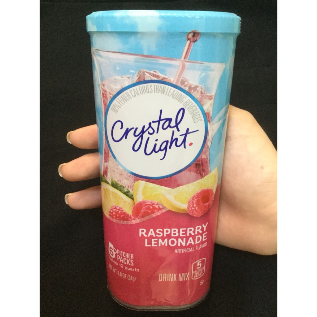 Crystal Light gói lớn - 1 gói bột pha nước trái cây Crystal Light gói to 2 lít