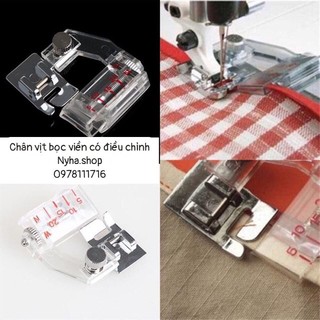 CHÂN VỊT BỌC VIỀN VẢI CÓ ĐIỀU CHỈNH CHO MÁY GIA ĐÌNH
