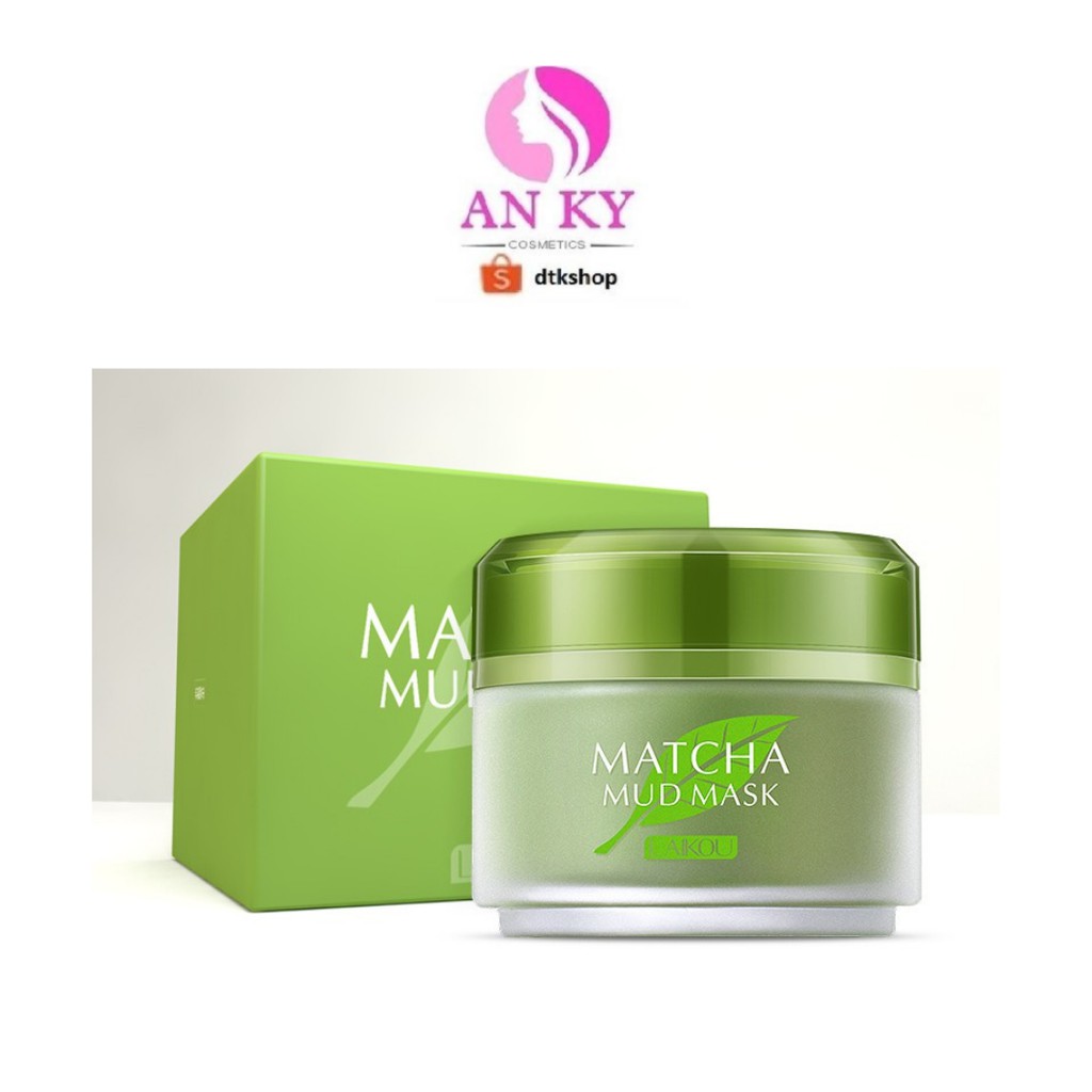 Mặt Nạ Bùn Trà Xanh Laikou Matcha Mud Nội Địa Trung