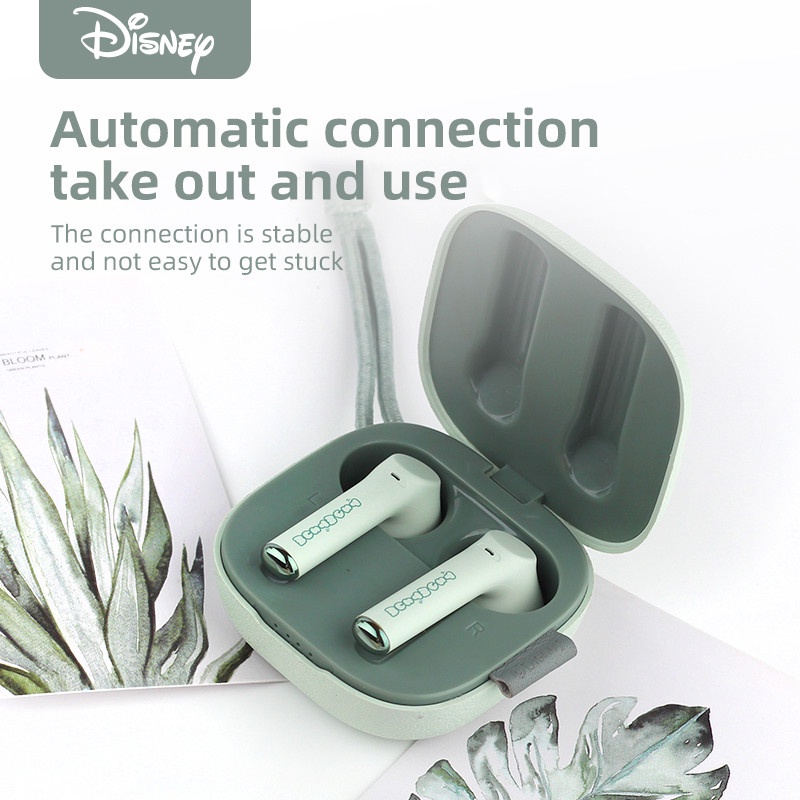 Tai nghe Bluetooth 5.0 DISNEY nhét tai không dây âm thanh nổi không thấm nước có thể gọi điện pin dài
