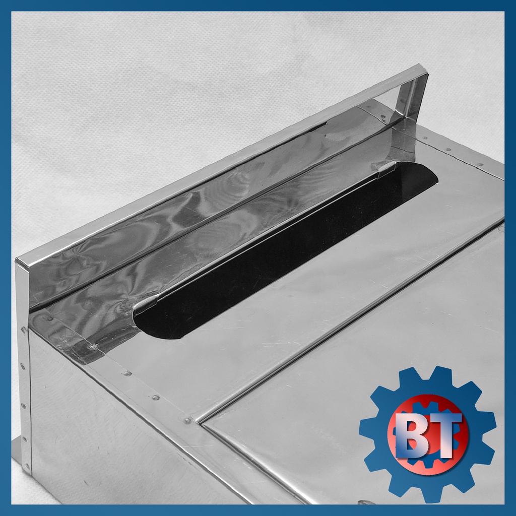 Hòm thư INOX gắn cổng nhà có khóa an toàn