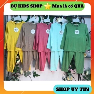 Bộ dài tay quần dài lưng thấp cho bé 18-30kg