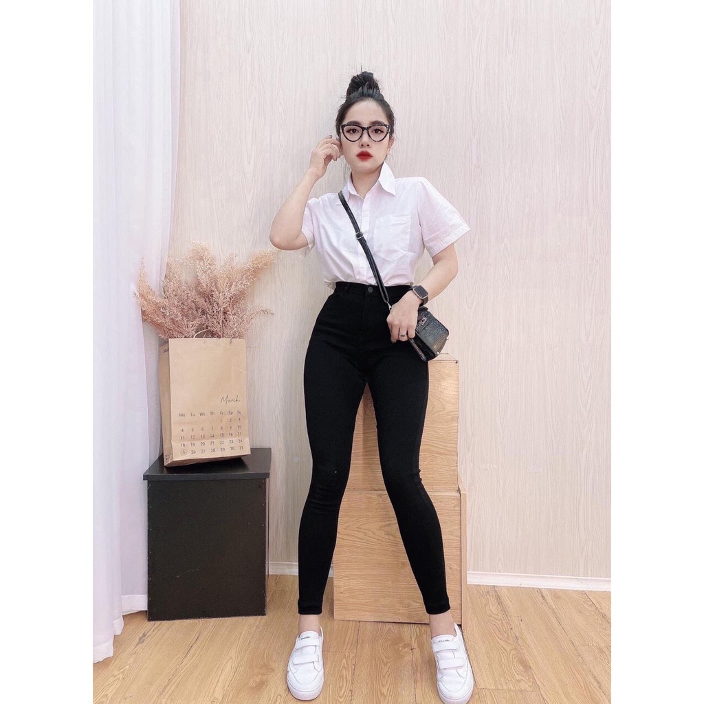 QUẦN SKINNY ĐEN TRƠN THẦN THÁNH ĐÃ VỀ PC16920