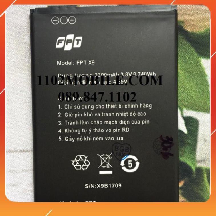 [BÁN CHẠY] PIN FPT X9 / X10 ZIN HÃNG