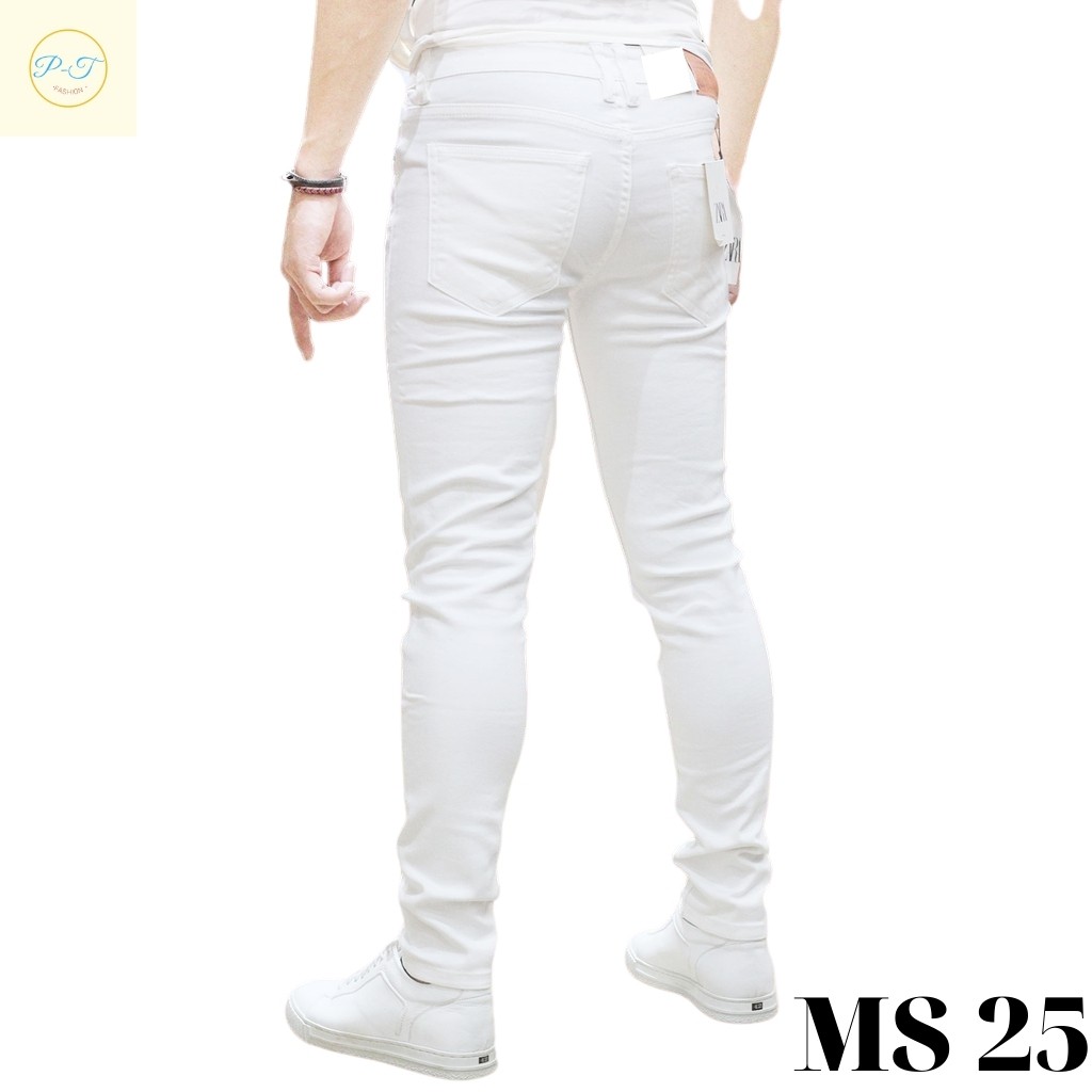 Quần jean nam màu xanh ngọc không rách gối chất bò cao cấp co dãn 4 chiều đẹp from dáng rin skinny YuMy JM76