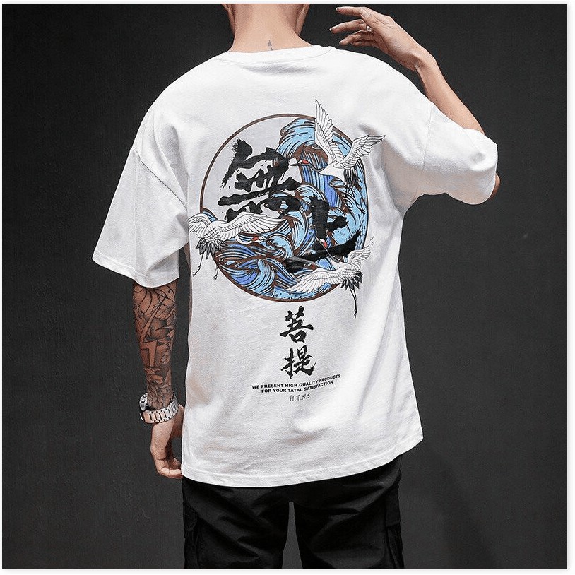 ÁO THUN TRẮNG CHỨ TRUNG QUỐC CHẤT ĐẸP , COOL NGÀU CHO GIỚI TRẺ KOKO MI STORE