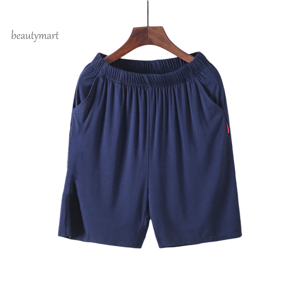 Quần short ống rộng lưng thun thoải mái thời trang cho nam