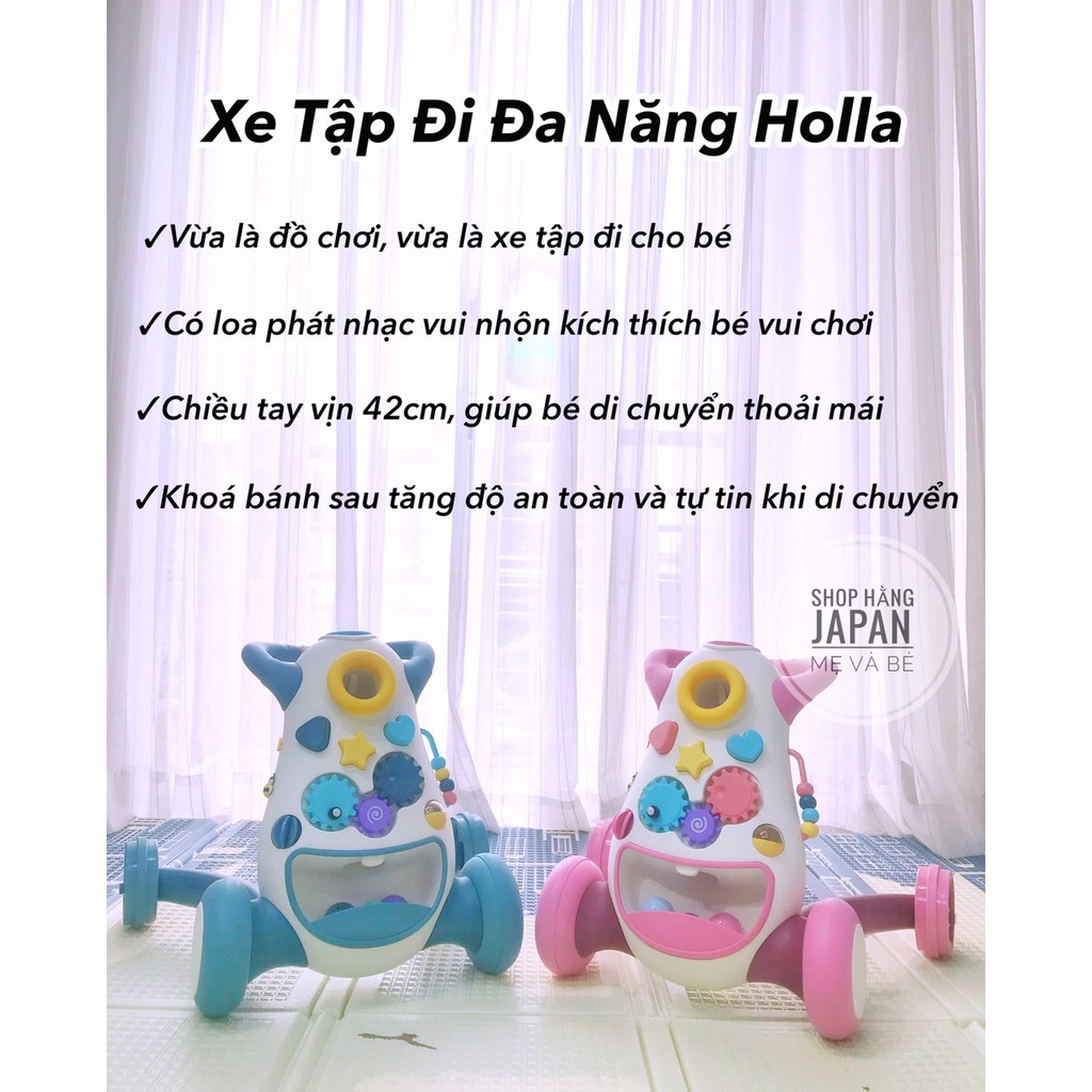 Tập đi đẩy HOLLA cho bé mẫu 2020