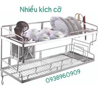 Kệ chén đa năng 2 tầng inox 304 cao cấp - kệ chén đa năng inox 304 cao cấp - mã sp: pe326