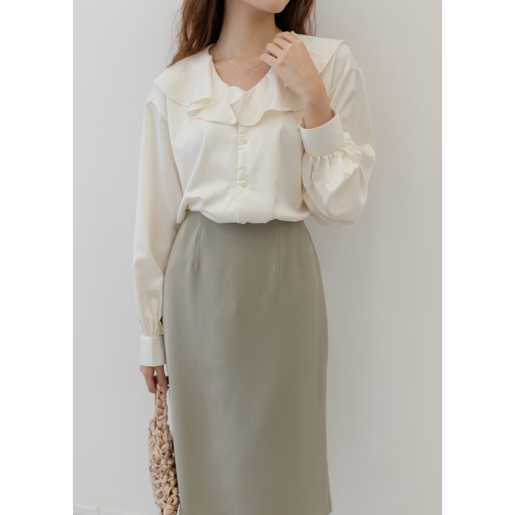[26Studio] Áo sơ mi cổ bèo Otis shirt