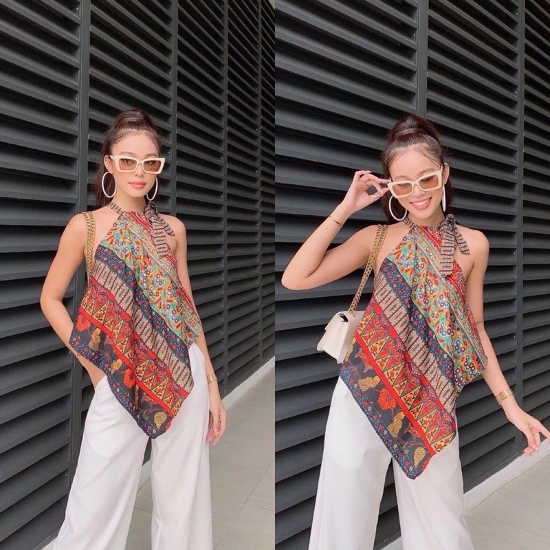 áo yếm lụa thổ cẩm