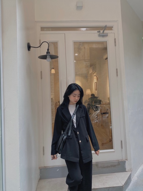 [MADE BY HIIN] Set blazer xanh thiết kế | BigBuy360 - bigbuy360.vn