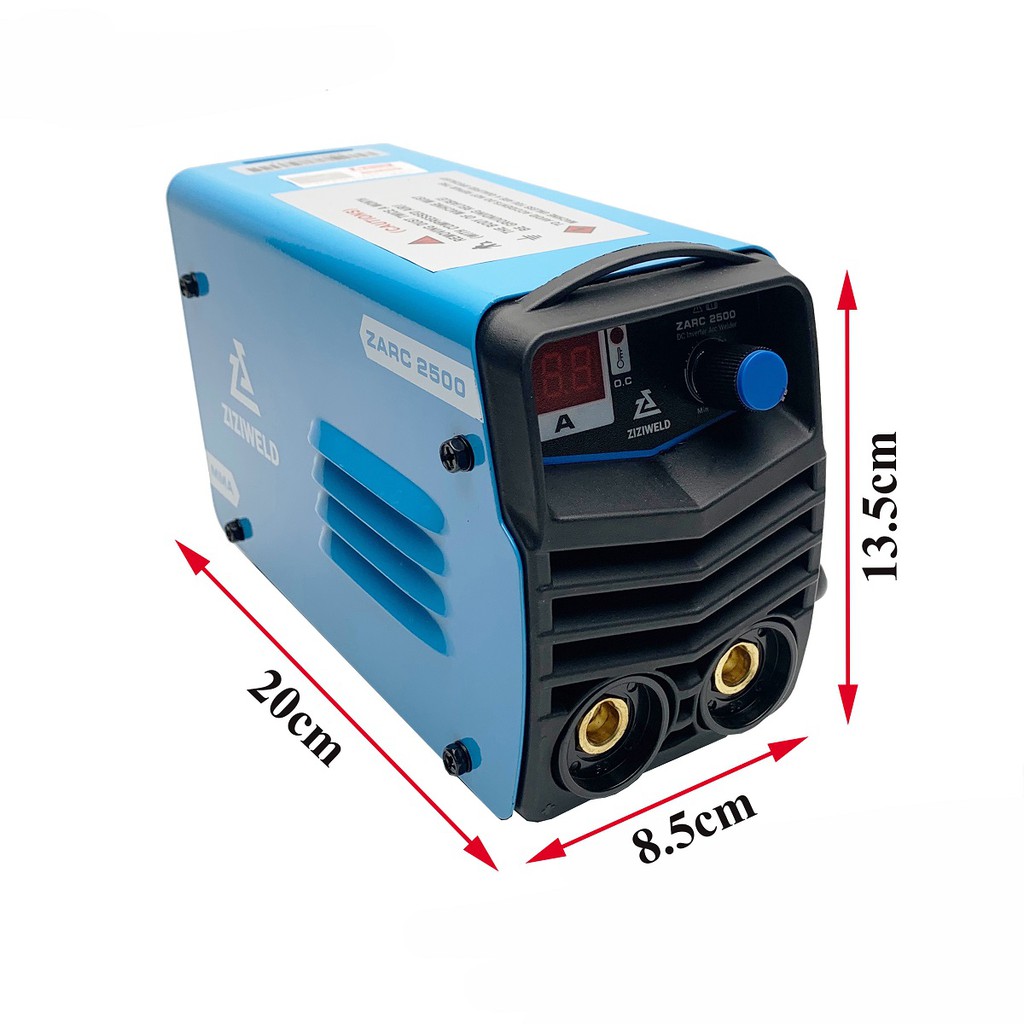 Máy hàn điện tử mini Weldcom ZARC2500 - hàn kéo que 2.5mm