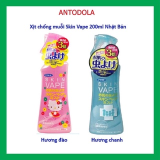 Xịt chống muỗi & côn trùng skin vape 200ml cho bé skinvape repellent - ảnh sản phẩm 1