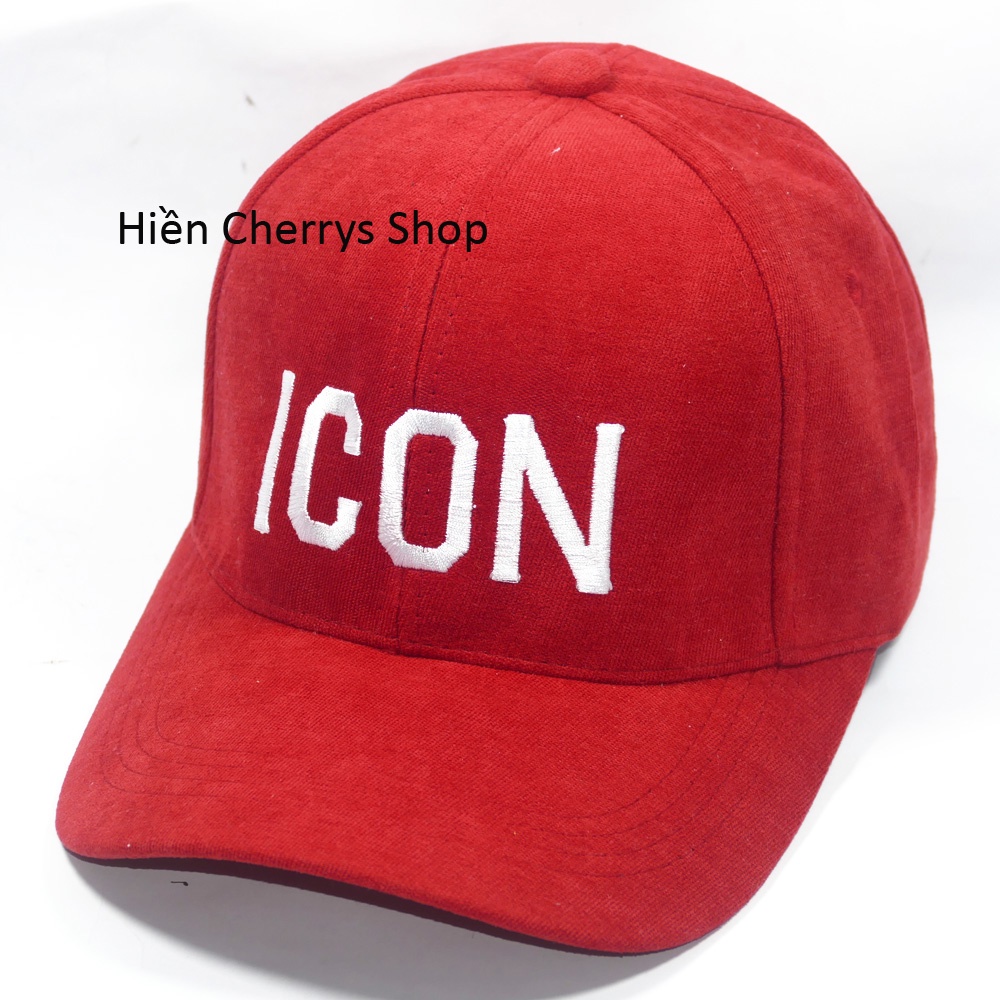 Nón kêt Nhung ICON Dày Mịn Thoáng Mát Phong Cách Nón Kết Nhung Hàn Quốc Nhiều Màu Hot Trend