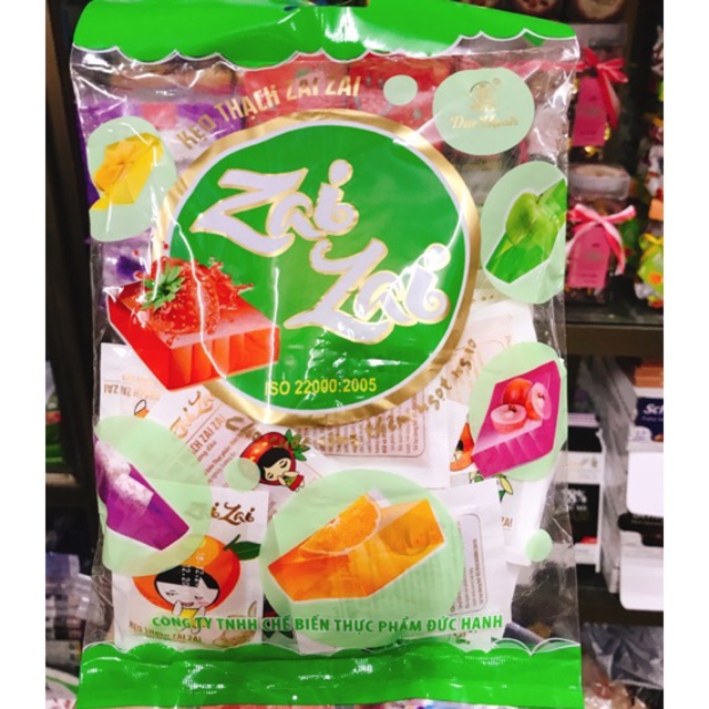 KẸO THẠCH ZAI ZAI ĐỨC HẠNH GÓI 350G