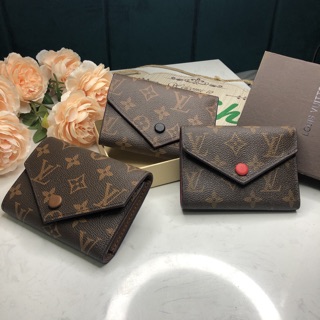 Ví ngắn mini l.v cúc màu fullbox