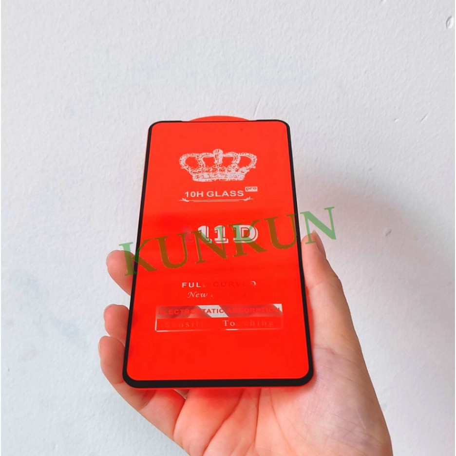 🔥Siêu Mượt🔥 Kính Cường Lực Xiaomi Poco X3 Pro- Full màn hình 111D và trong suốt - Độ cứng 10H - Độ trong suốt cực cao.