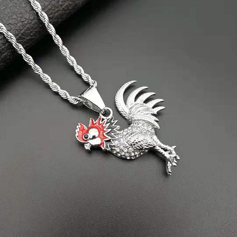 Vòng cổ Thép Titan Mạ Vàng Mặt Hình 12 Cung Hoàng Đạo Phong Cách Âu Mỹ