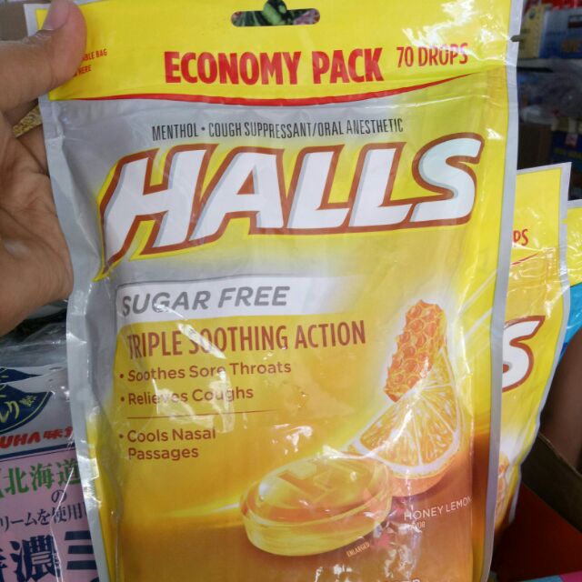 Kẹo halls của Mỹ 70 viên _180v