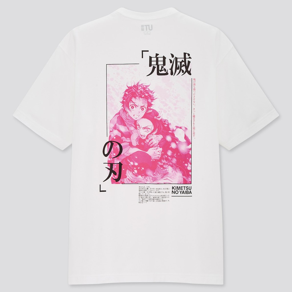 Áo Phông Kimetsu no Yaiba | Hàng Uniqlo Xách Tay Từ Nhật Bản
