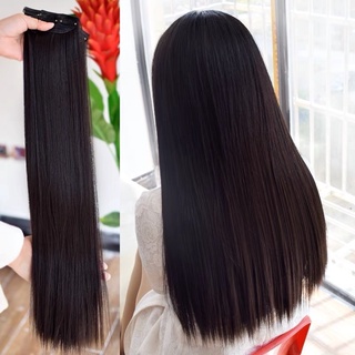 Kẹp phím thẳng tóc giả nữ 60cm