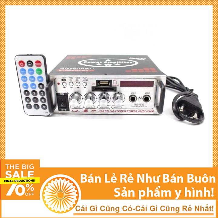 Âm Ly Karaoke, Amly Mini 300W Nghe Nhạc Chất AV-08