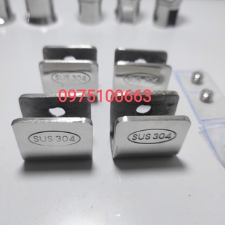 [Ảnh thật] 1 cái Pass U #304 kính 8 12li-Dùng bắt kệ nhà tắm-Kệ kính-pas u kính