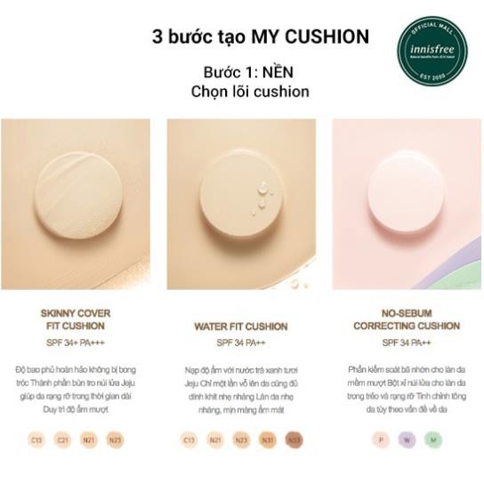 Bông mút trang điểm phấn nước innisfree Air Magic Puff (1 Mút)