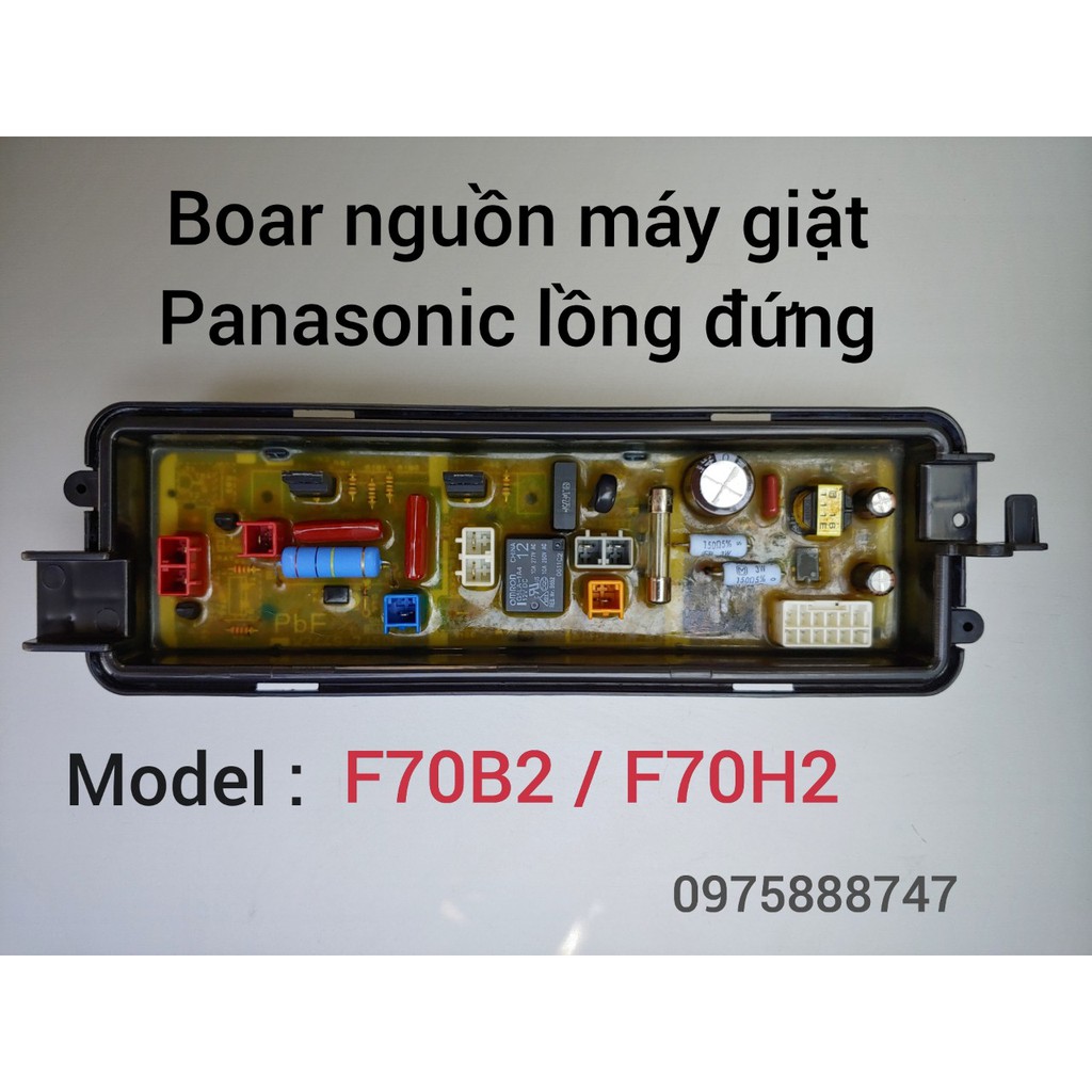 Boar nguồn máy giặt panasonic lồng đứng / Model : F70B2 / F70H2
