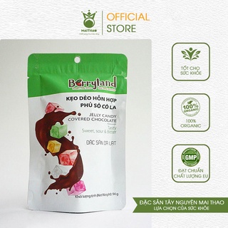 Kẹo dẻo phủ socola Berryland đặc sản Đà Lạt túi 94g