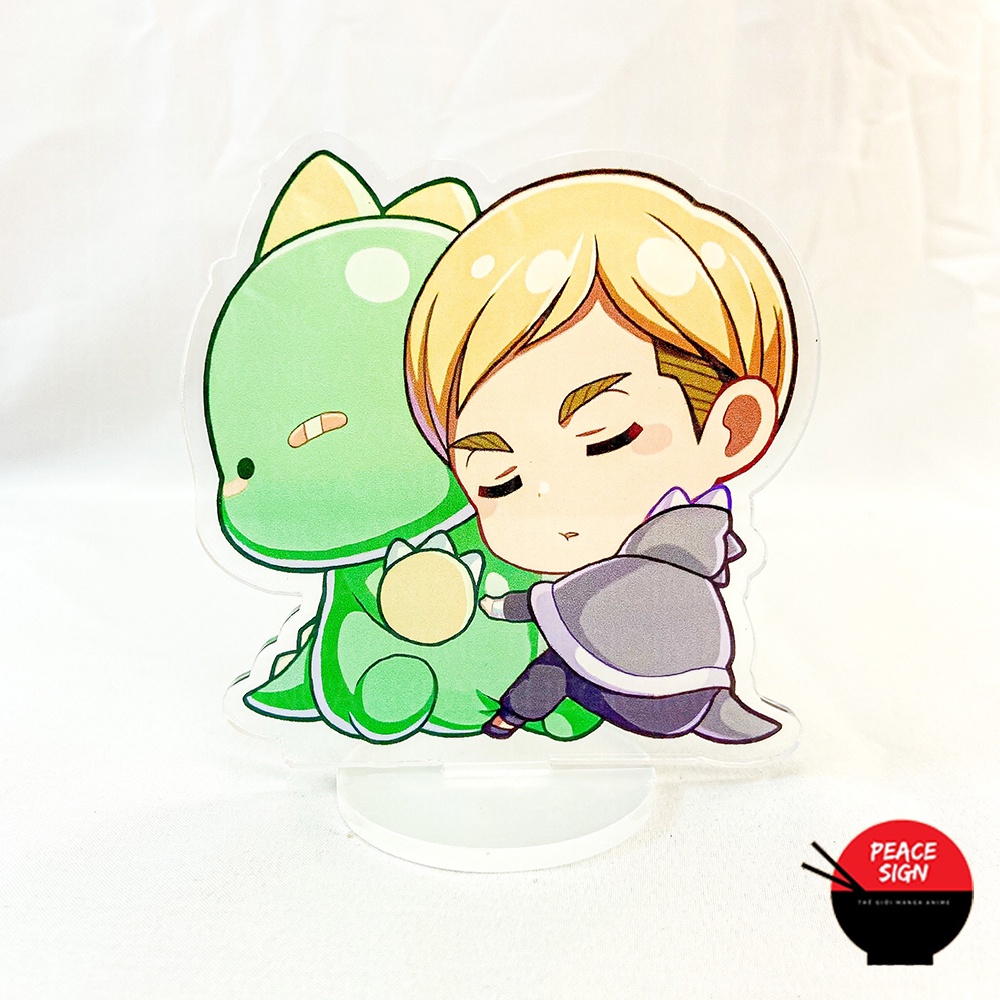 Standee Mini ATTACK ON TITAN ver KHỦNG LONG Đại Chiến Titan Mô hình mica acrylic trưng bày