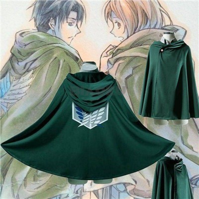 Áo Choàng Hóa Trang Nhân Vật MIKASA Hoạt Hình Attack On Titan