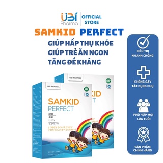 Men tiêu hóa cho bé Samkid Perfect giúp bé hấp thụ nhanh thức ăn tăng cường sức đề kháng Hộp 20 ống x 10ml