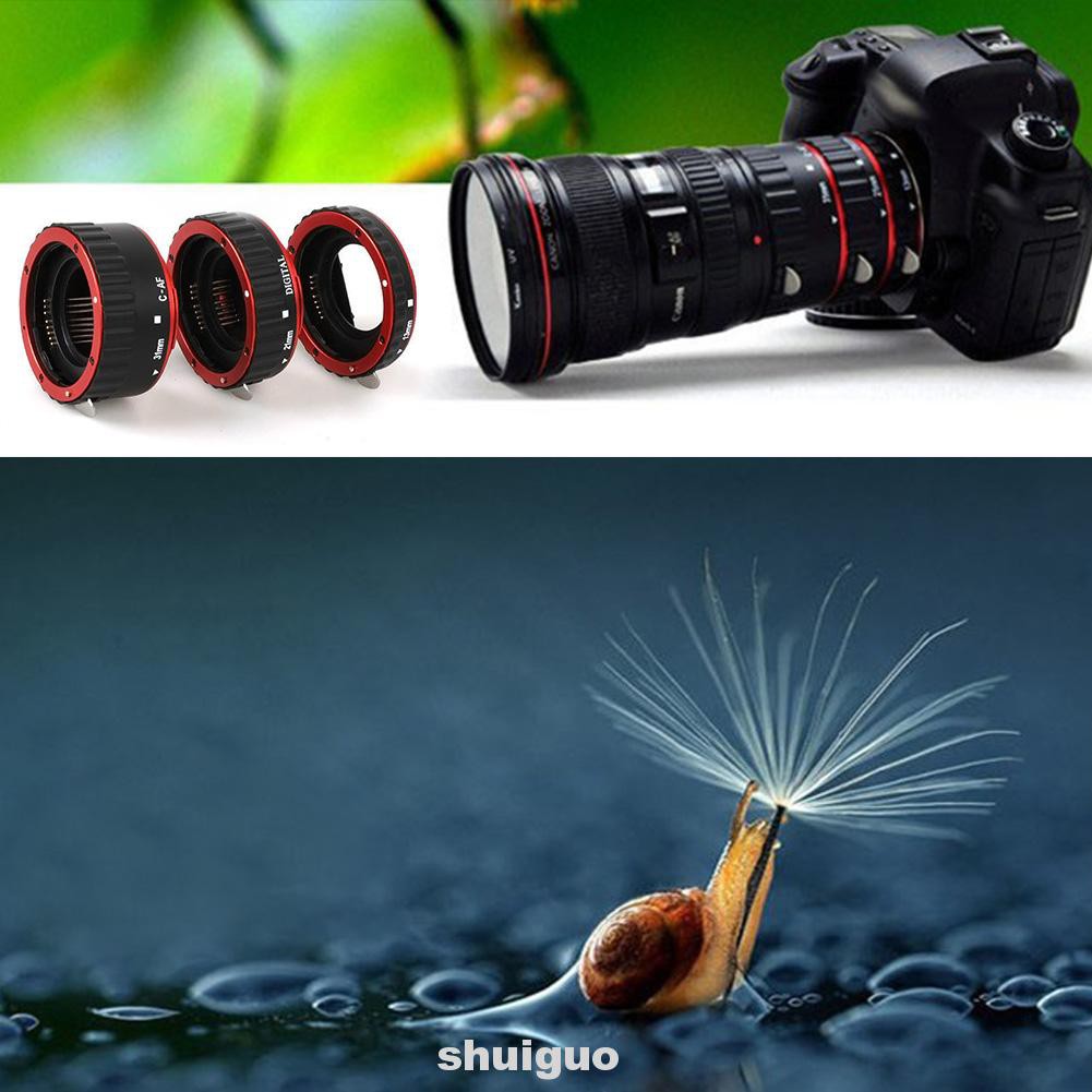 Phụ Kiện Ống Kính Macro Af Chuyên Dụng Cho Máy Ảnh Canon Eos