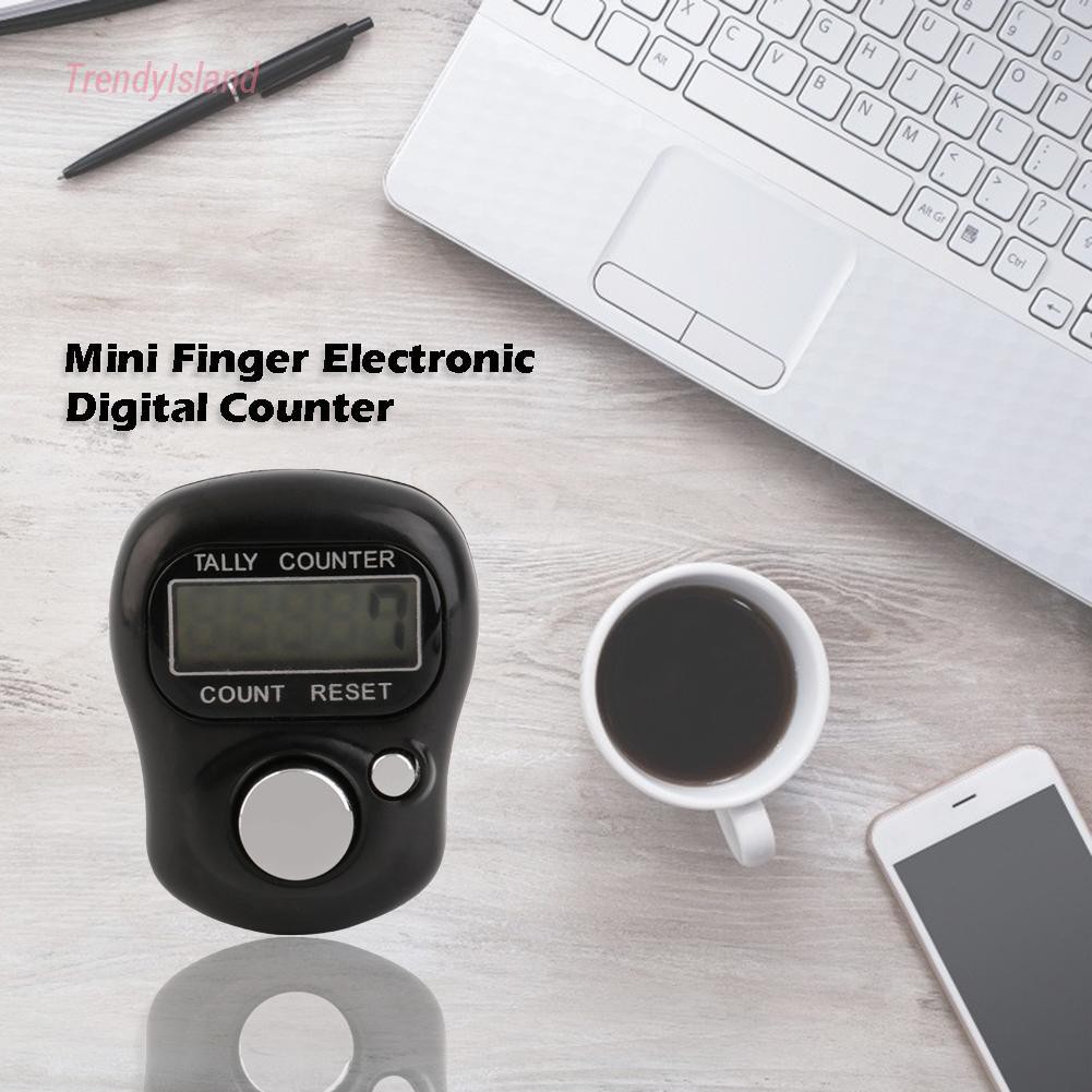 Máy Đếm Đeo Ngón Tay Kỹ Thuật Số Mini 0-99999