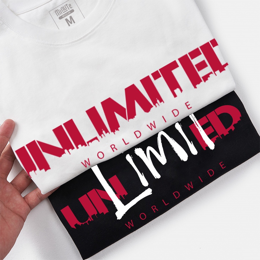 [COMBO BỘ 2] Áo thun nam tay ngắn 100% Cotton co giãn 4 chiều MINUTE UNLIMITED
