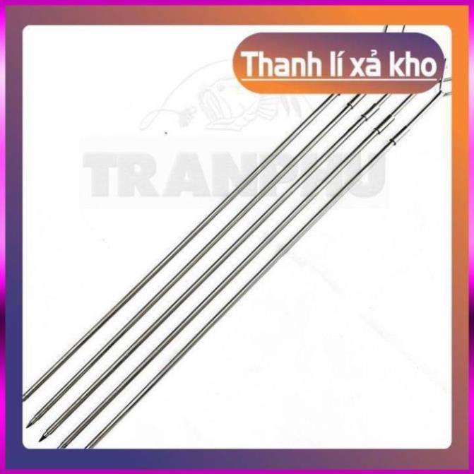 ⭐   Chống Cần Lục Chống Cần Lục Inox Dầy 6ly Dài 80cm và dài 1m5