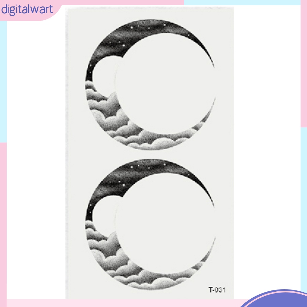 Hình xăm dán họa tiết hoa động vật chống thấm nước