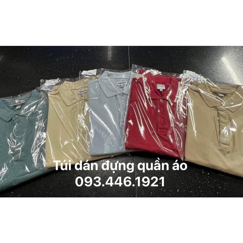 Túi dán mép OPP, túi dán mơ đựng quần áo size 25x35