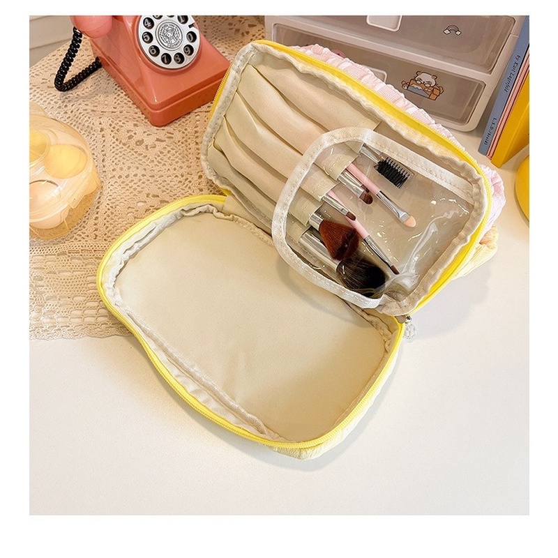 Túi Đựng Mỹ Phẩm Sức Chứa Lớn Thiết Kế Dày Dặn Tiện Lợi Dễ Sử Dụng