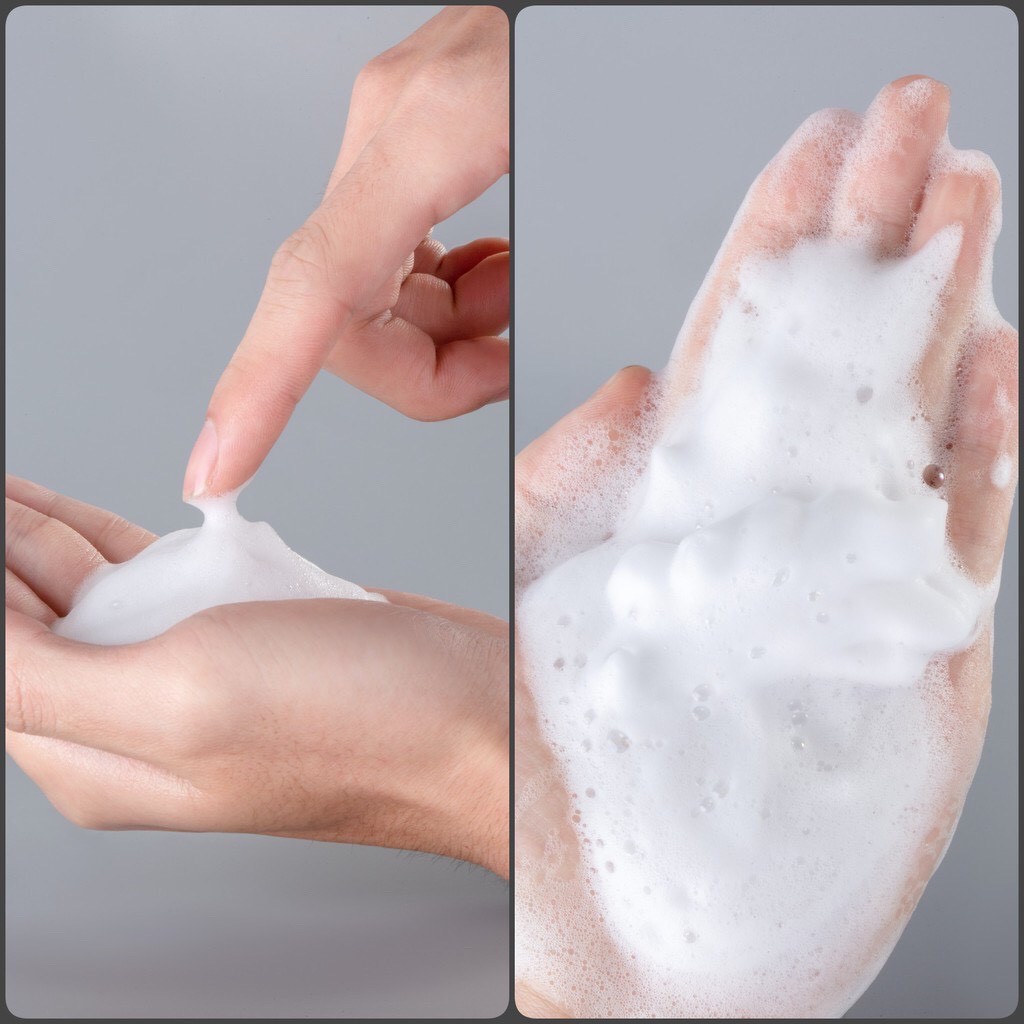 Sữa rửa mặt iceman tạo bọt làm trắng và tẩy da chết BueMan 180ml