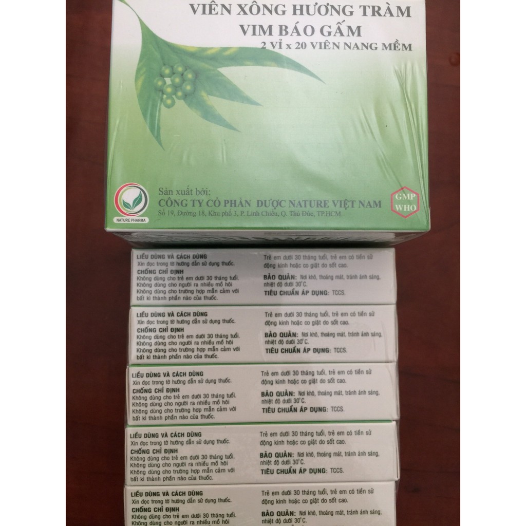 Viên Xông Hương Tràm Vim Báo Gấm - cvspharmacy