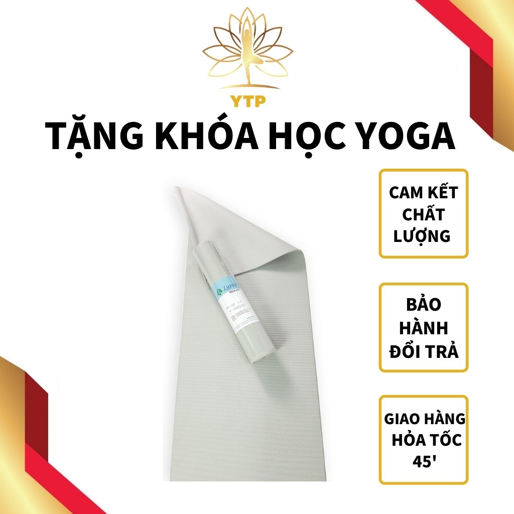 Thảm Tập Yoga S2LYPRO6MMPVC Loại 1 Dày 6mm Hàng VNXK Siêu Dày, Siêu Êm, Siêu Đẹp