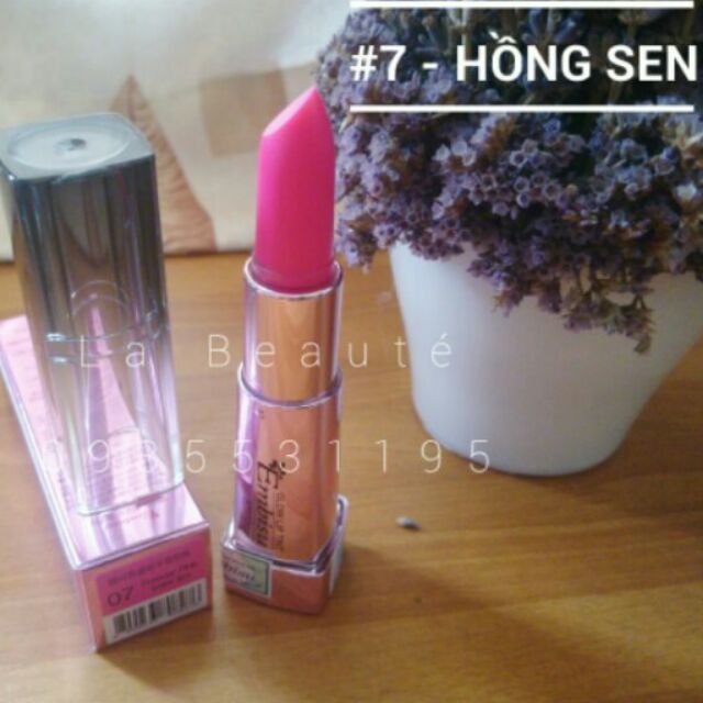 (Chính hãng 100%) Son Embisu Glow Lip Tint dưỡng ẩm lâu phai