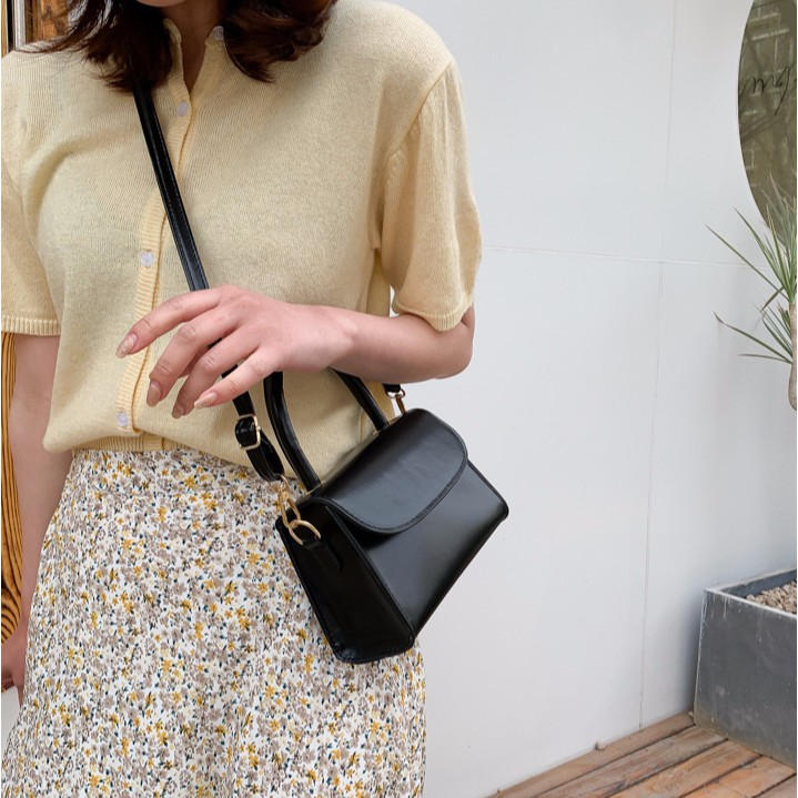 TÚI XÁCH NỮ ĐEO CHÉO DA TRƠN MỀM TT 22 | BigBuy360 - bigbuy360.vn