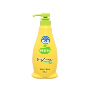 Sữa tắm gội cho bé Wesser Hàn Quốc 500ml dịu nhẹ cho da nhạy cảm