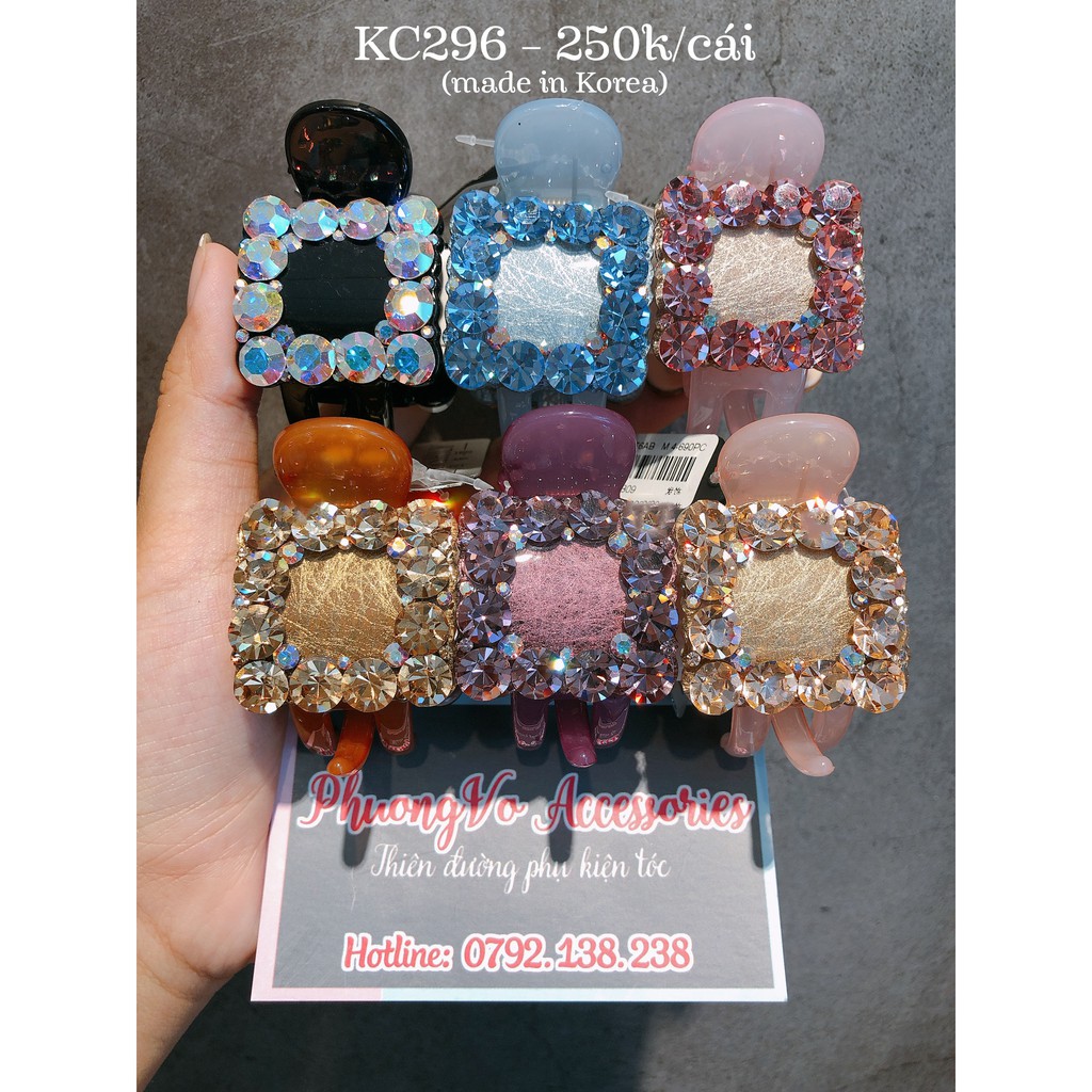 KẸP HÀN QUỐC ĐÍNH ĐÁ CAO CẤP