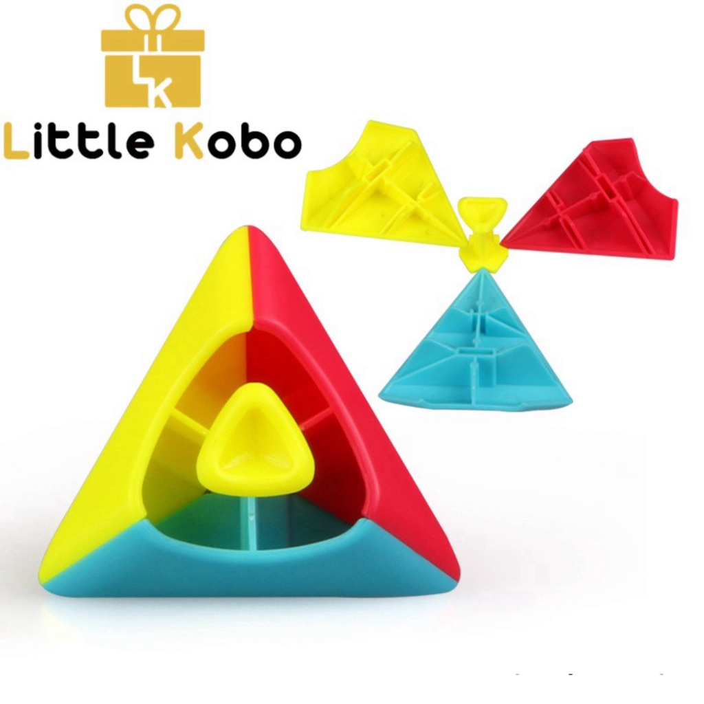 Rubik Tam Giác QiYi Pyramorphix QiYi Pyraminx 2x2 Stickerless