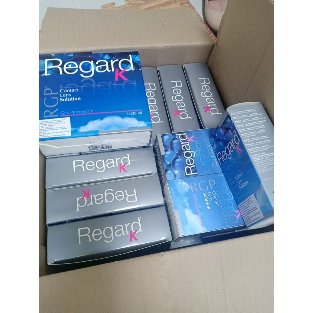 REGARD® K RGP 40ml - nước ngâm kính áp tròng cứng